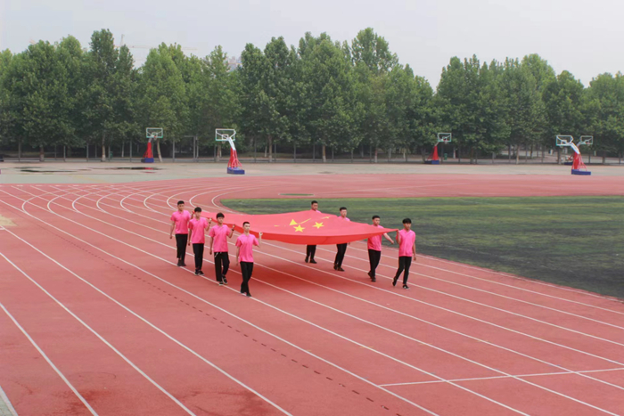 诚信做人 诚信考试—唐山劳动技师学院汽车工程系第十六周升旗仪式