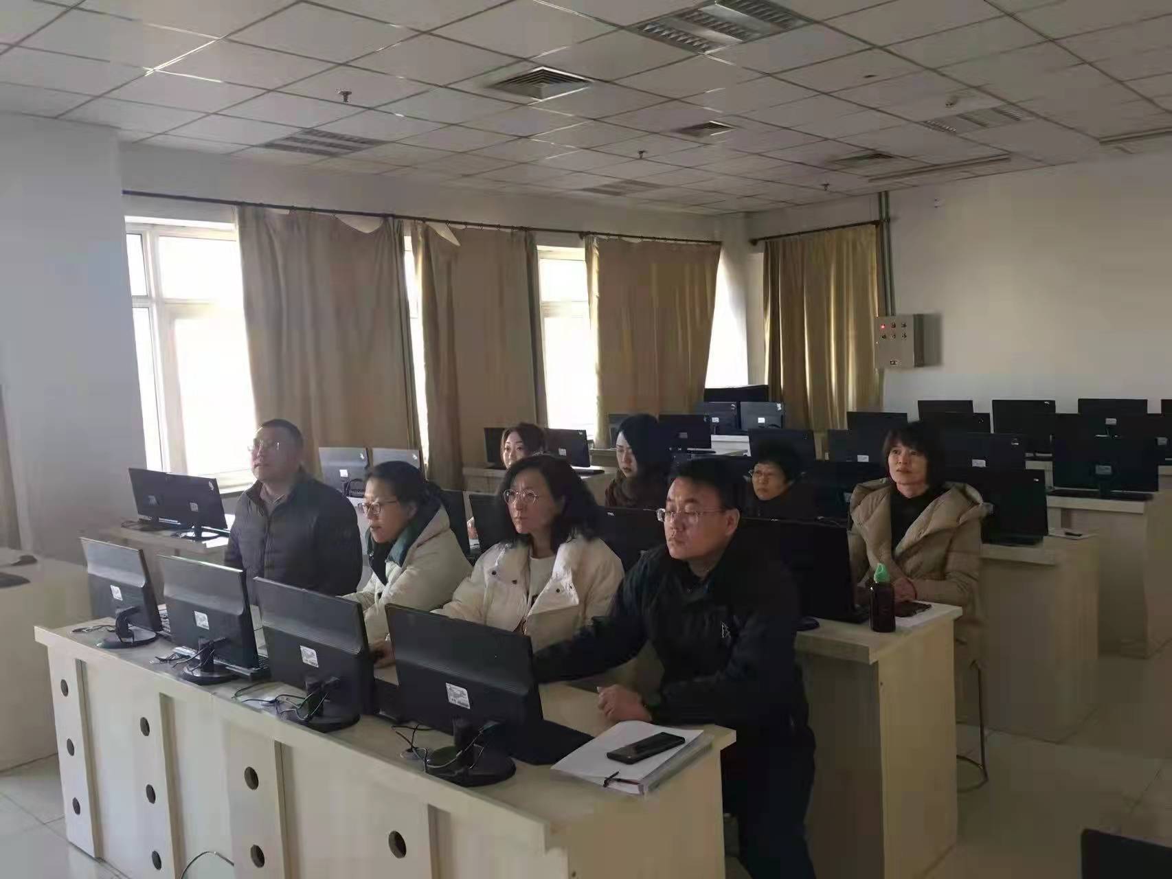 商务工程系会计专业DBE业财融合实践教学平台培训